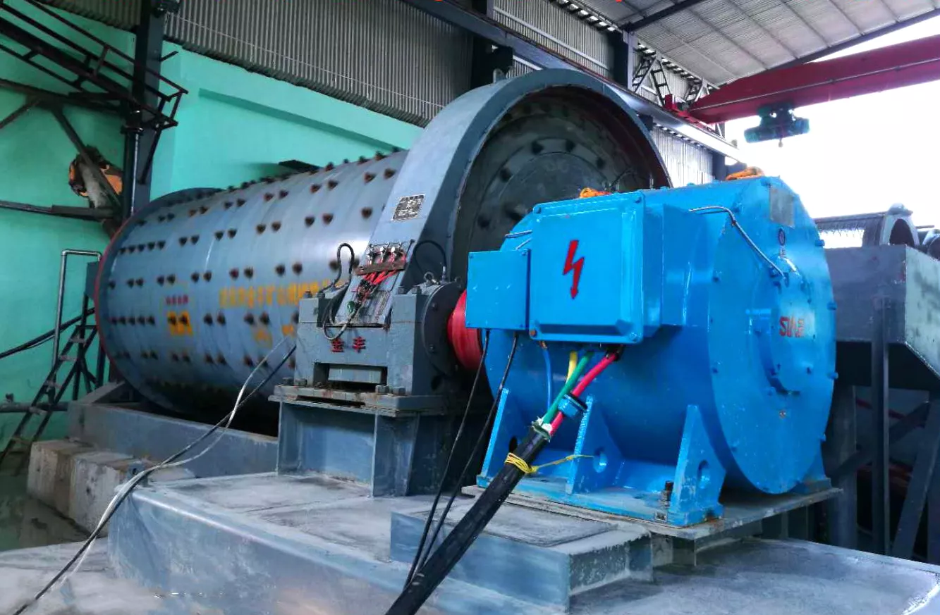 Use site of ball mill in Jinchang gold mine, Hainan