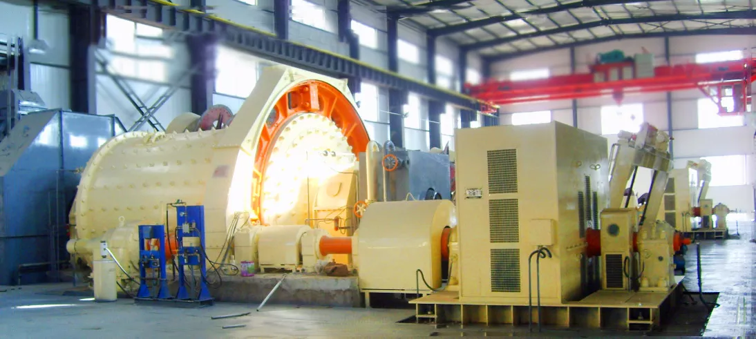Ball mill installation of Gansu Fuxing mining company