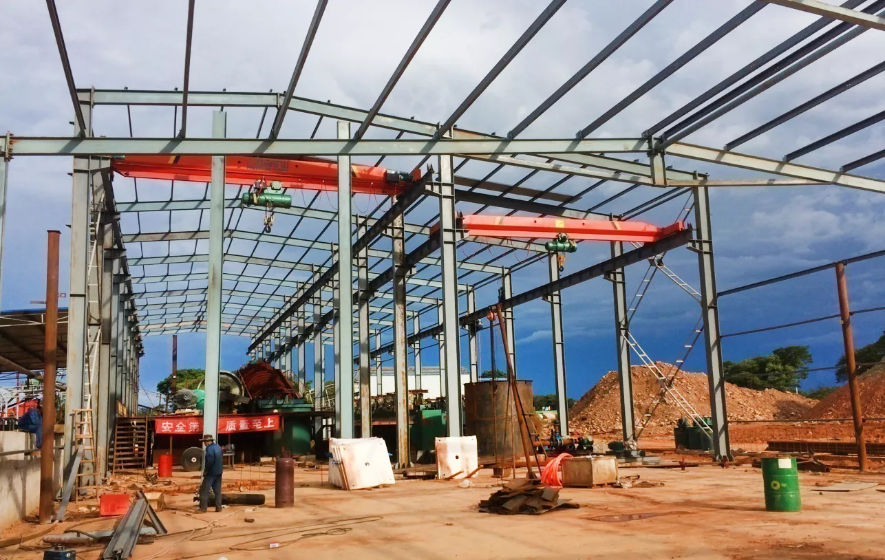 Installation site of Zambia copper mine general contracting project